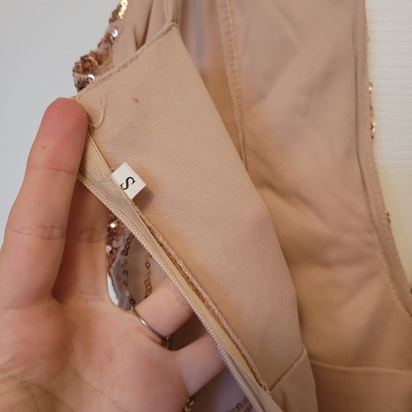 Pink Sequin Dress - Picture 9 of 9